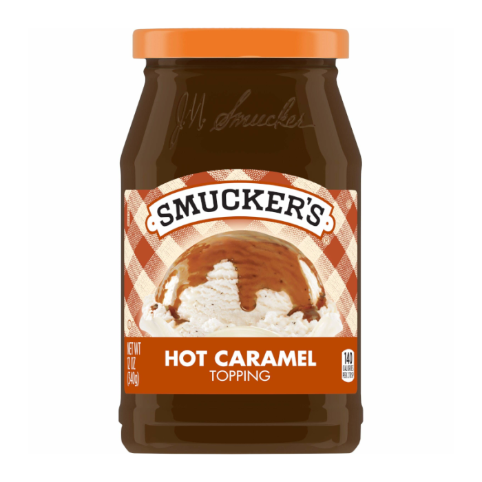 Smucker's Hot Caramel Topping 340g - Out of Date